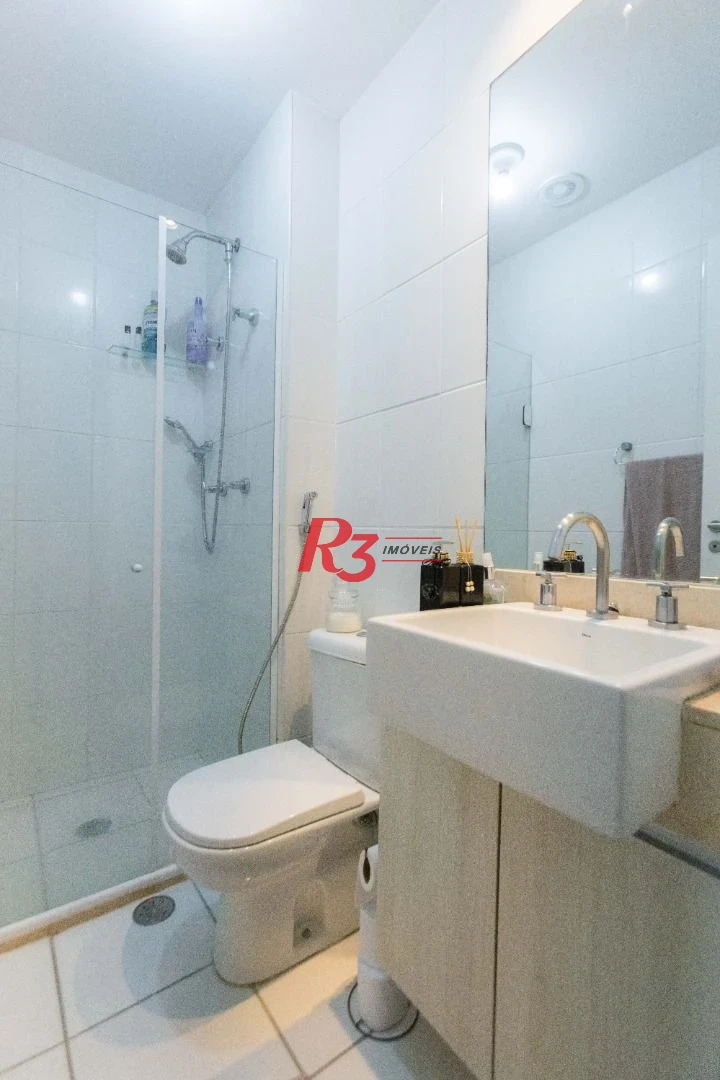 Apartamento com 2 dormitórios à venda, 62 m² por R$ 650.000,00 - Marapé - Santos/SP