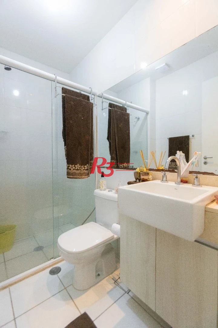 Apartamento com 2 dormitórios à venda, 62 m² por R$ 650.000,00 - Marapé - Santos/SP
