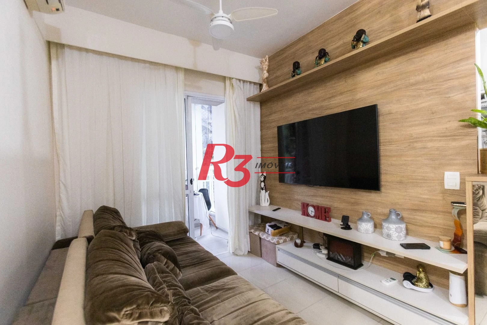 Apartamento com 2 dormitórios à venda, 62 m² por R$ 650.000,00 - Marapé - Santos/SP