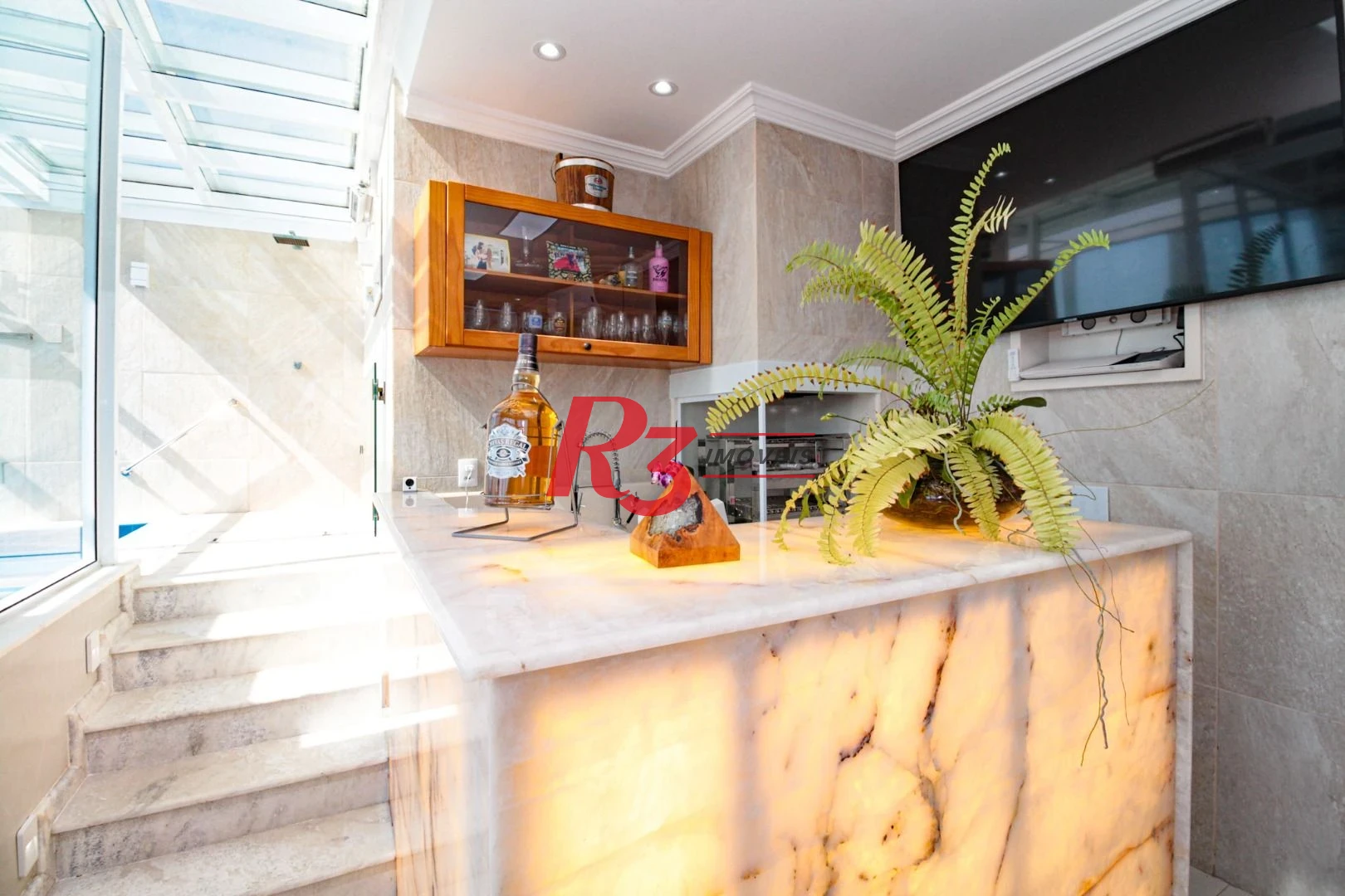 Cobertura com 4 dormitórios à venda, 350 m² por R$ 4.500.000,00 - Marapé - Santos/SP
