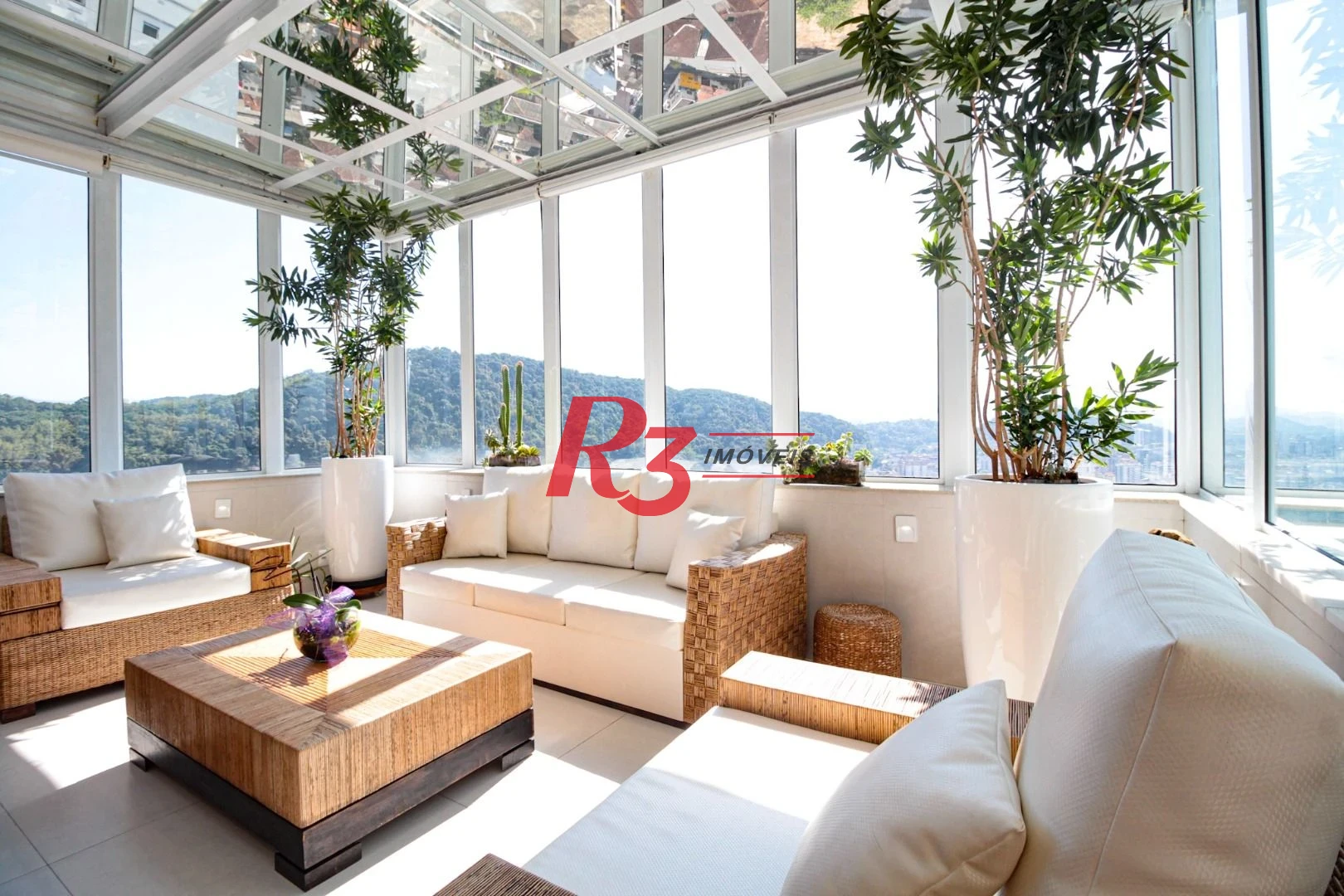 Cobertura com 4 dormitórios à venda, 350 m² por R$ 4.500.000,00 - Marapé - Santos/SP