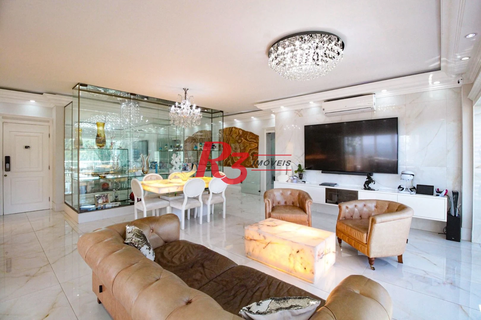 Cobertura com 4 dormitórios à venda, 350 m² por R$ 4.500.000,00 - Marapé - Santos/SP