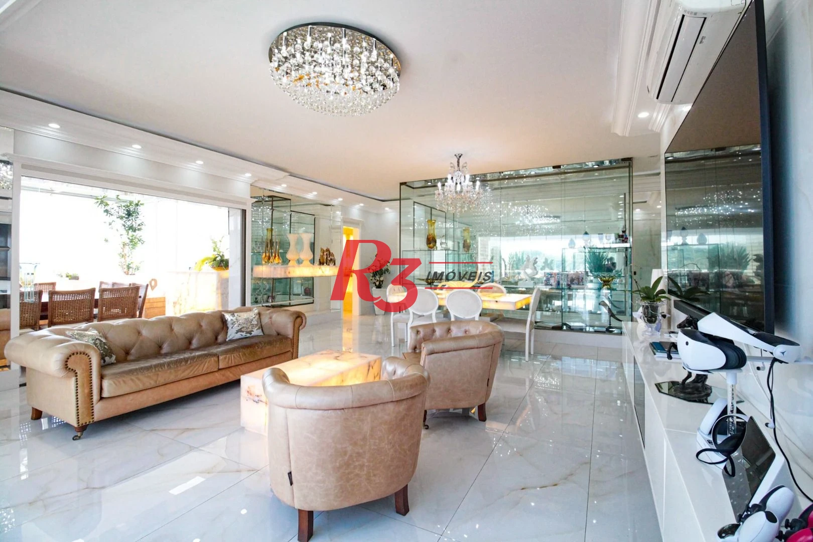 Cobertura com 4 dormitórios à venda, 350 m² por R$ 4.500.000,00 - Marapé - Santos/SP