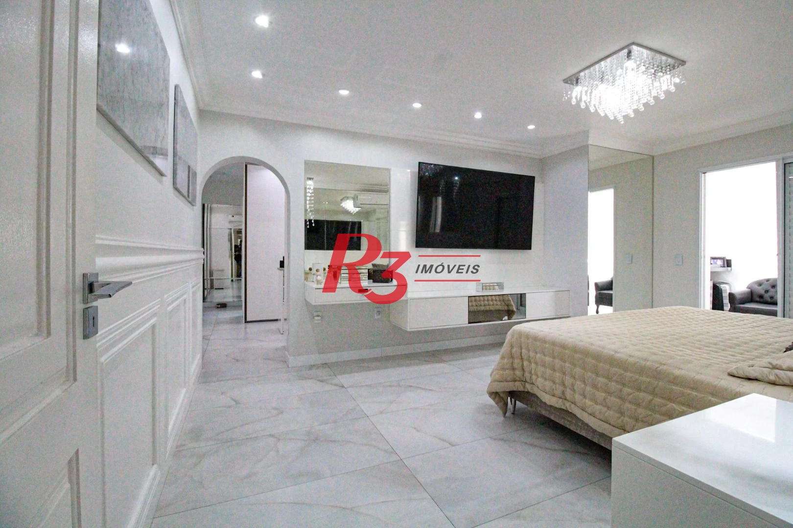 Cobertura com 4 dormitórios à venda, 350 m² por R$ 4.500.000,00 - Marapé - Santos/SP