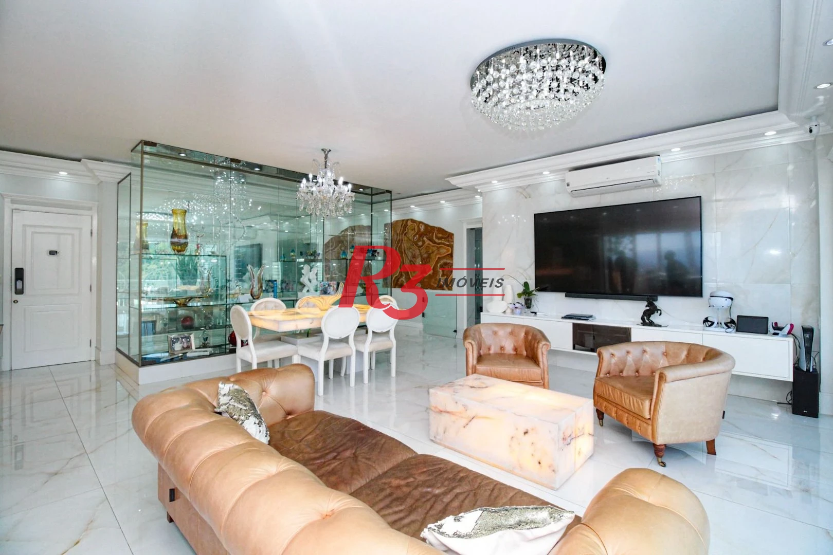 Cobertura com 4 dormitórios à venda, 350 m² por R$ 4.500.000,00 - Marapé - Santos/SP