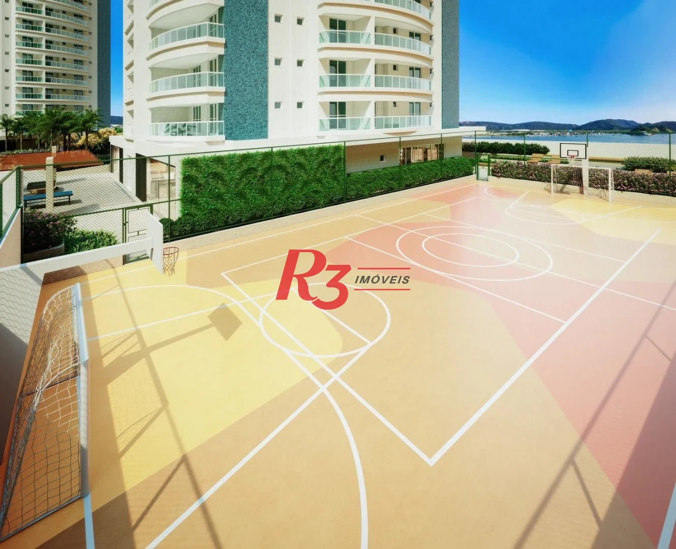 Apartamento com 3 dormitórios à venda, 163 m² por R$ 2.058.000,00 - Ponta da Praia - Santos/SP
