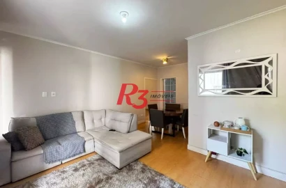Apartamento à venda, 85 m² por R$ 385.000,00 - José Menino - Santos/SP