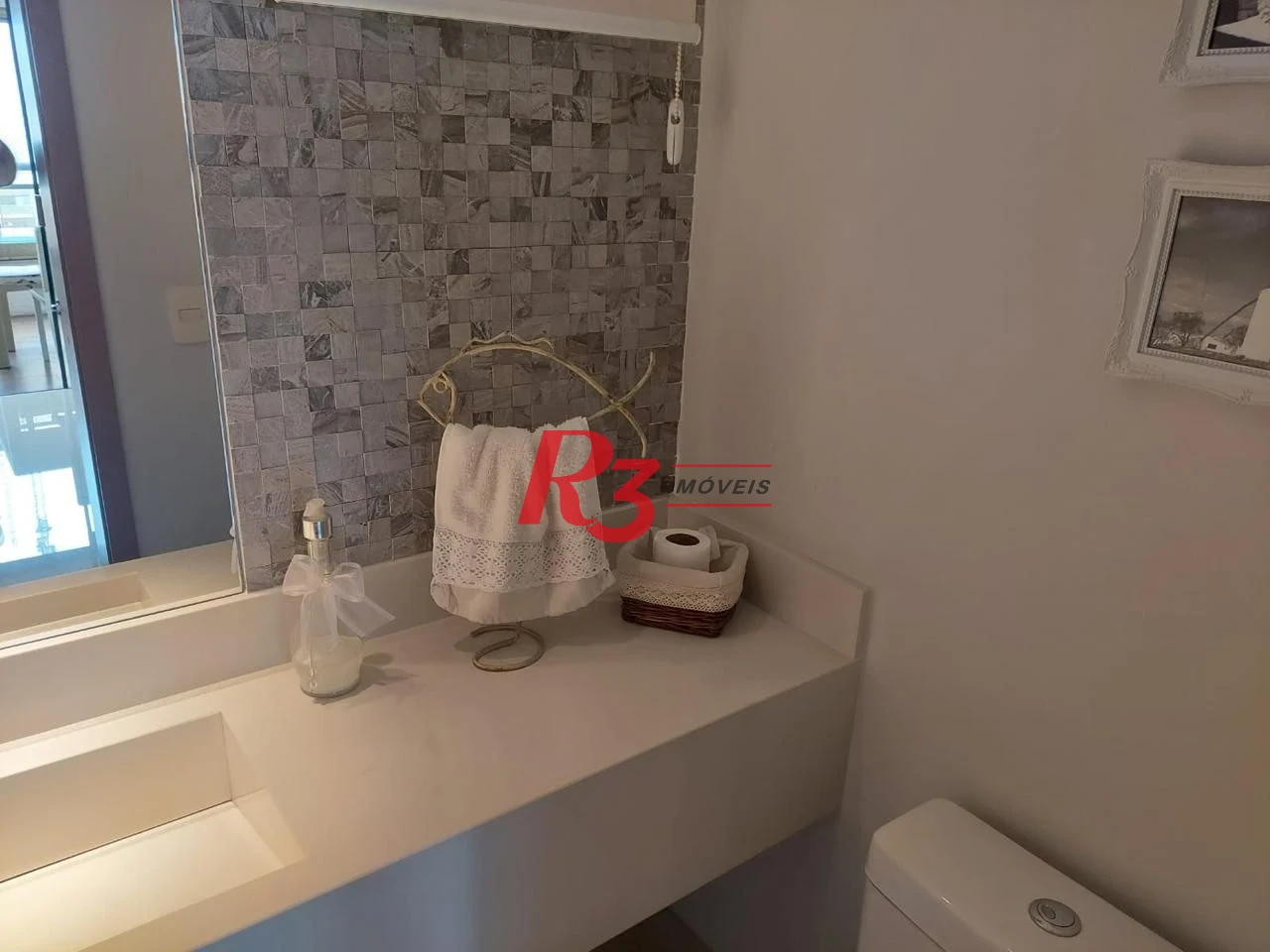 Apartamento com 3 dormitórios à venda, 130 m² por R$ 1.650.000,00 - Ponta da Praia - Santos/SP