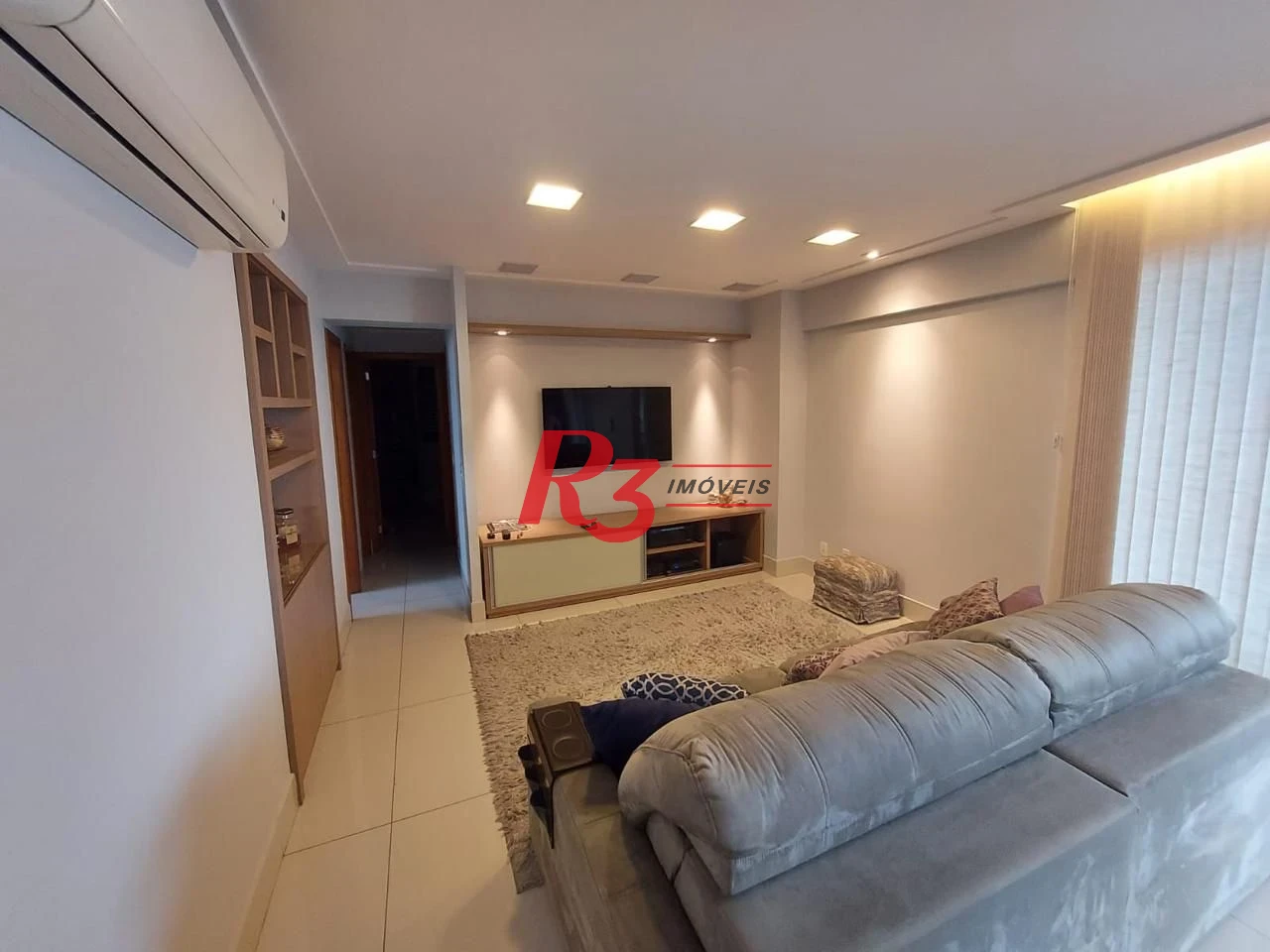Apartamento com 3 dormitórios à venda, 130 m² por R$ 1.650.000,00 - Ponta da Praia - Santos/SP