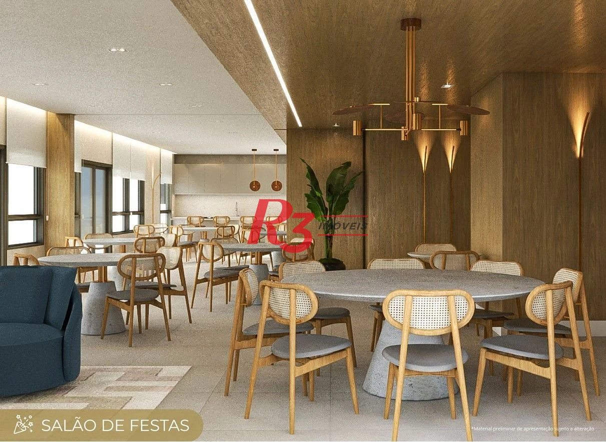 Apartamento com 1 dormitório à venda, 50 m² por R$ 600.000,00 - Marapé - Santos/SP