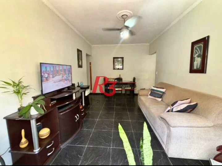 Apartamento com 3 dormitórios à venda, 76 m² por R$ 390.000,00 - Encruzilhada - Santos/SP