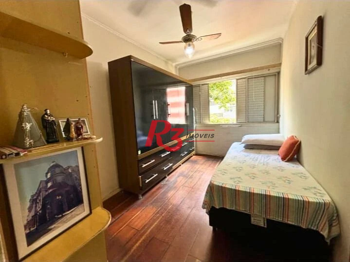 Apartamento com 3 dormitórios à venda, 76 m² por R$ 390.000,00 - Encruzilhada - Santos/SP