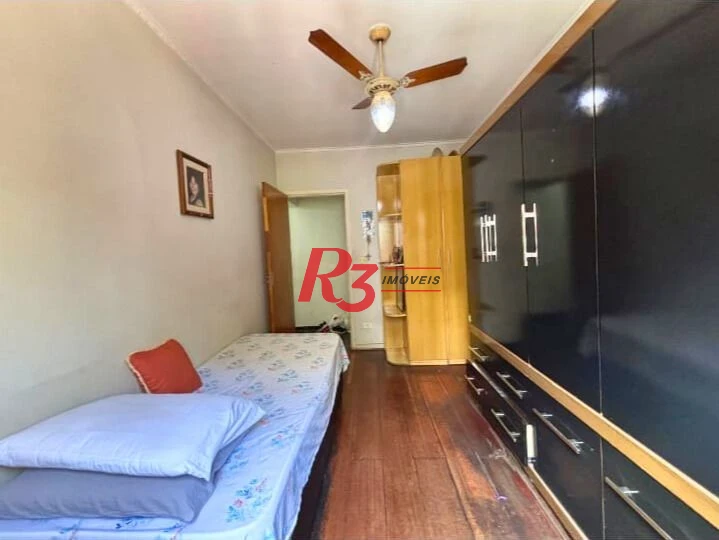 Apartamento com 3 dormitórios à venda, 76 m² por R$ 390.000,00 - Encruzilhada - Santos/SP