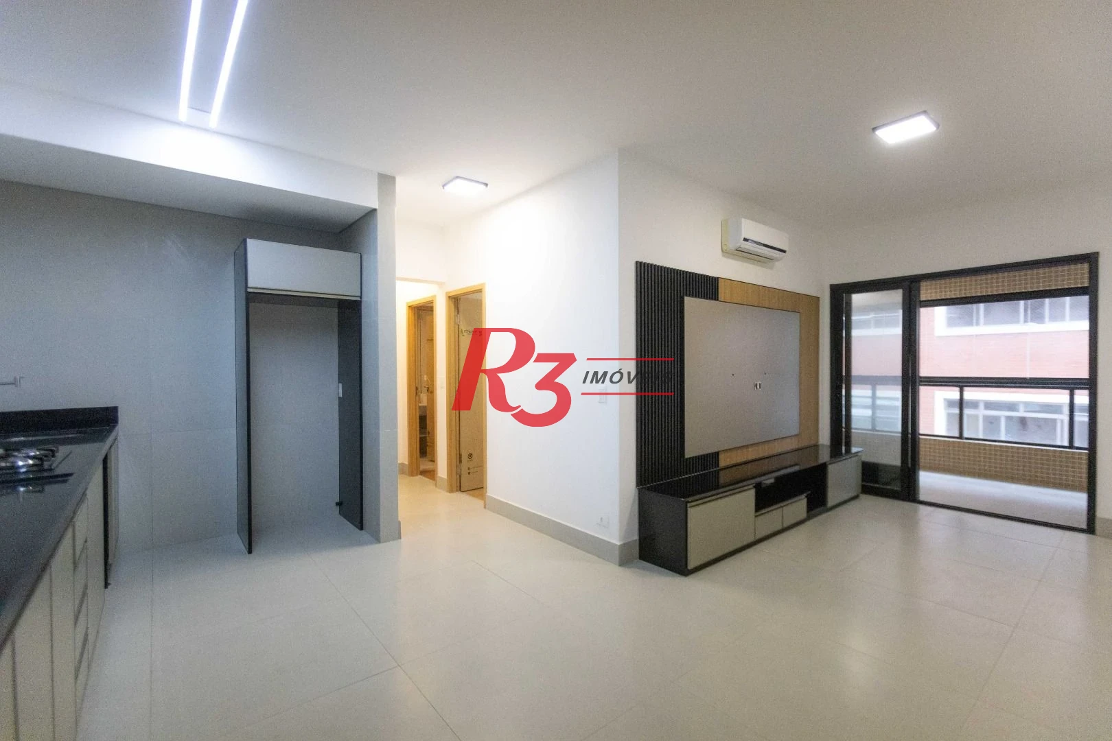 Apartamento com 2 dormitórios para alugar, 77 m² por R$ 7.000,02/mês - José Menino - Santos/SP