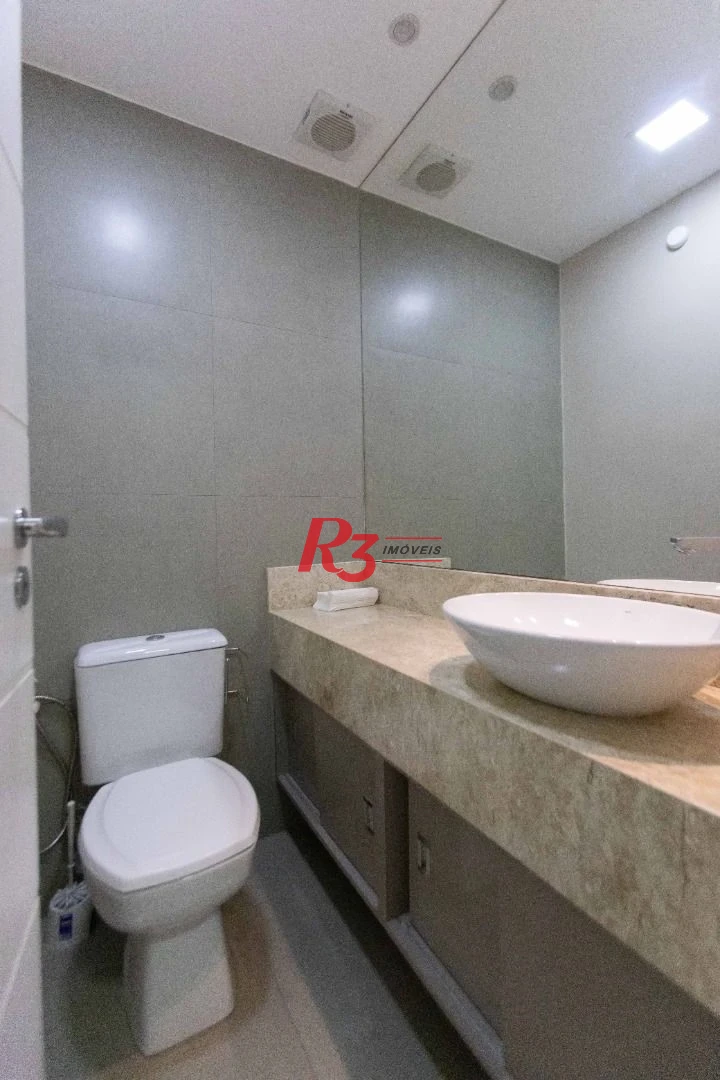 Sala, 97 m² - venda por R$ 1.200.000,00 ou aluguel por R$ 8.500,00/mês - Centro - Santos/SP