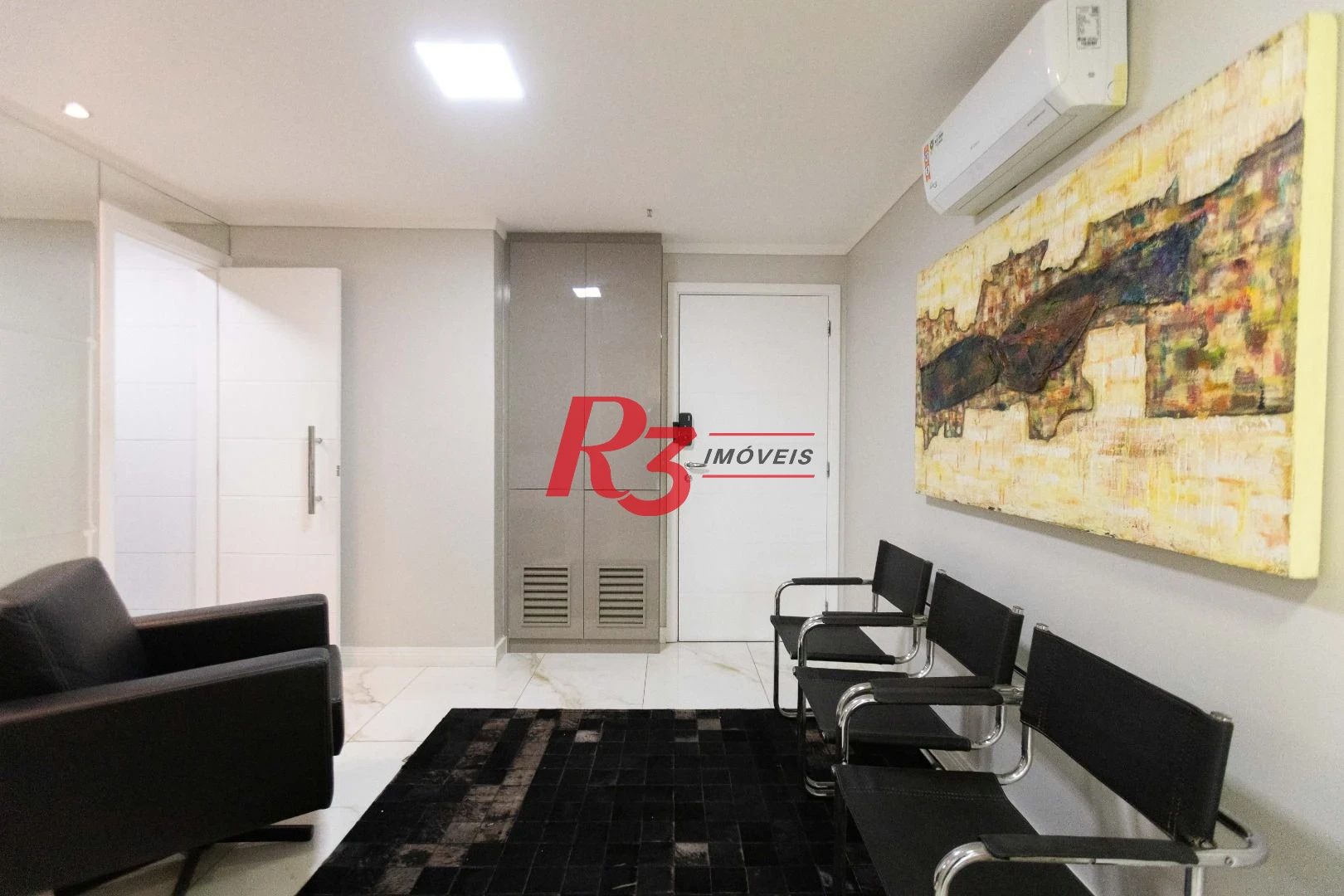 Sala, 97 m² - venda por R$ 1.200.000,00 ou aluguel por R$ 8.500,00/mês - Centro - Santos/SP