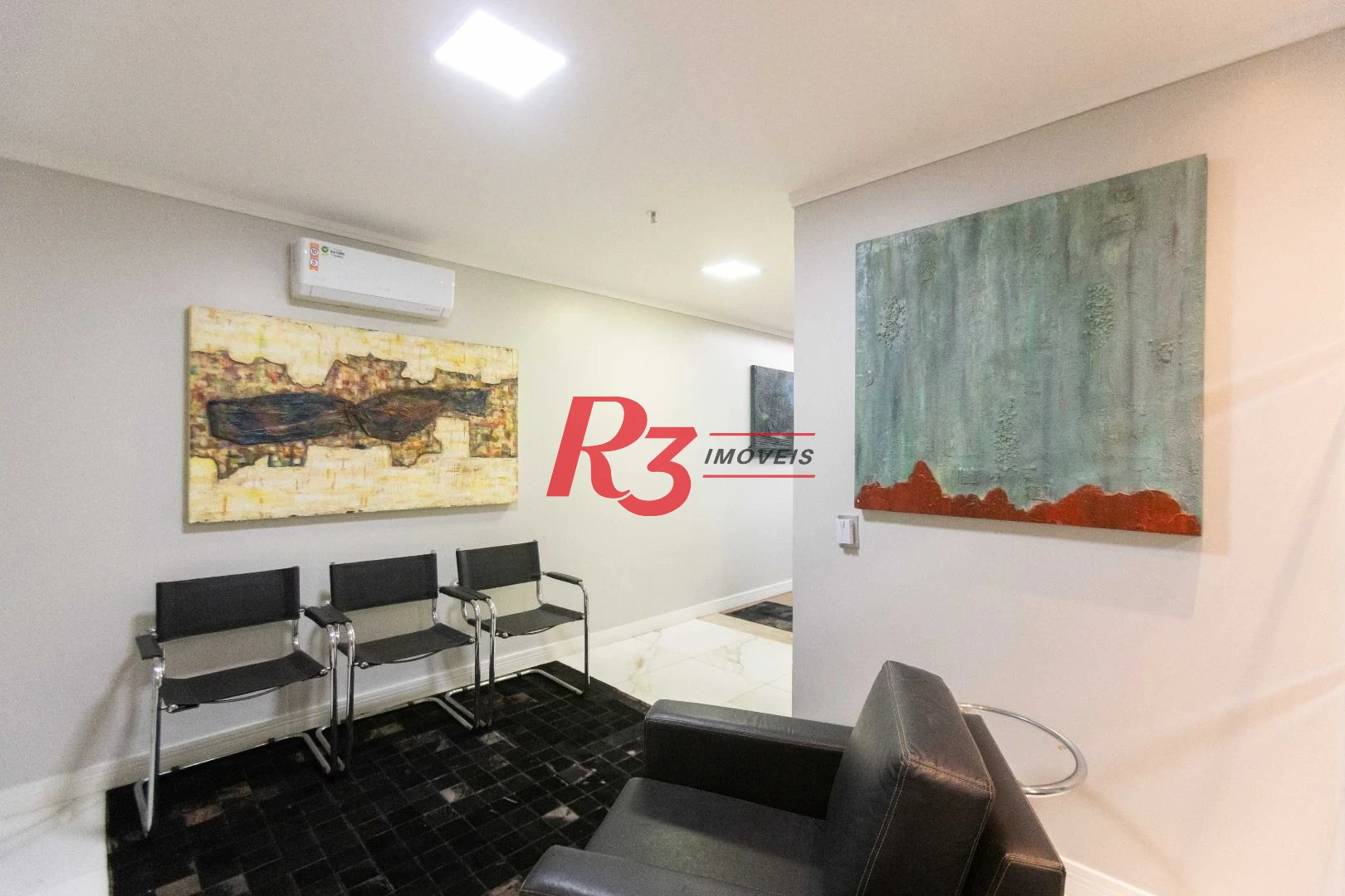 Sala, 97 m² - venda por R$ 1.200.000,00 ou aluguel por R$ 8.500,00/mês - Centro - Santos/SP