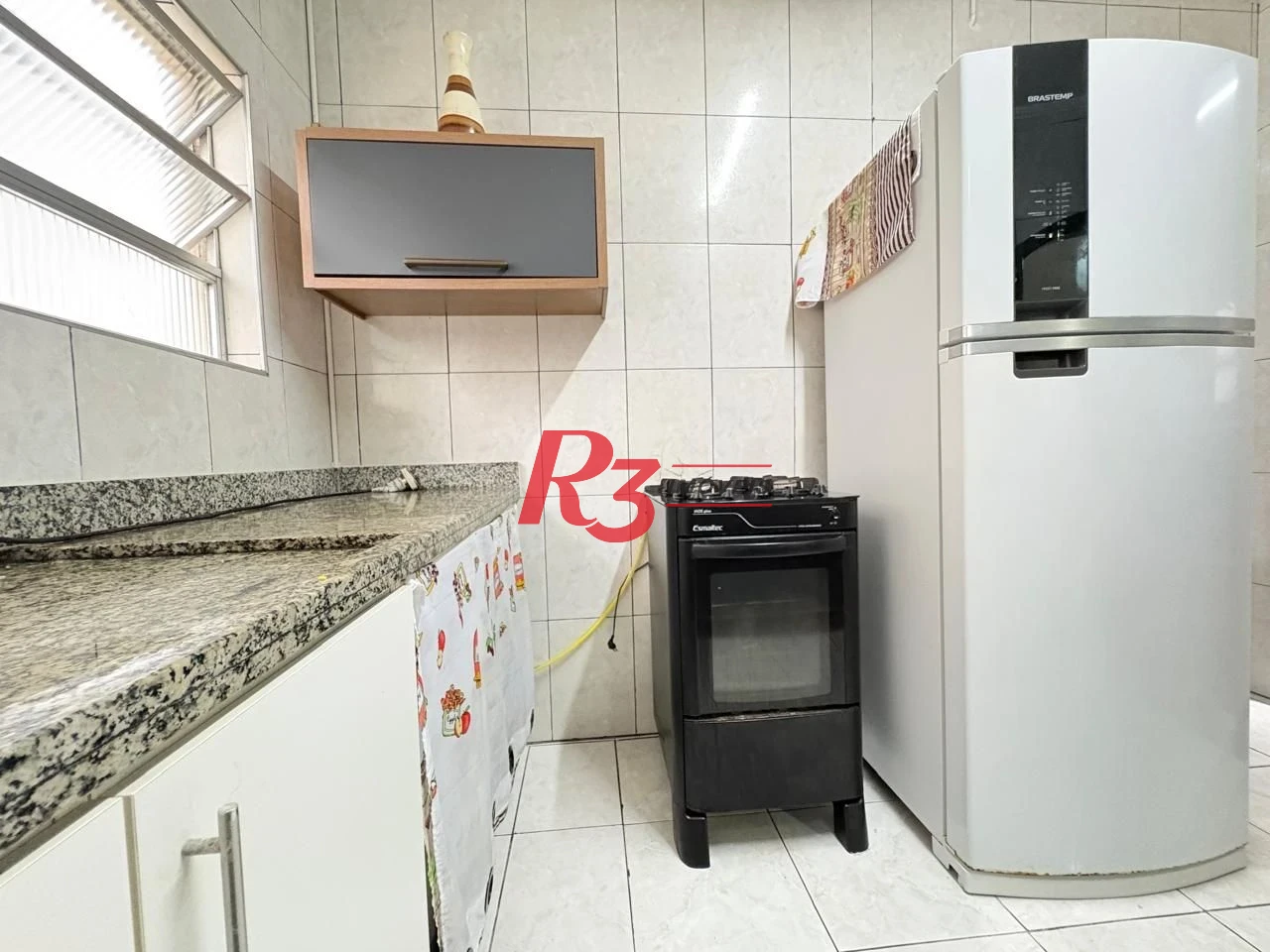 Apartamento à venda, 83 m² por R$ 408.000,00 - José Menino - Santos/SP