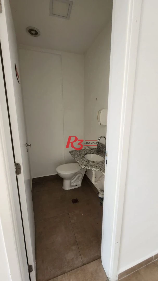 Sala para alugar, 42 m² por R$ 3.300,00/mês - Vila Matias - Santos/SP