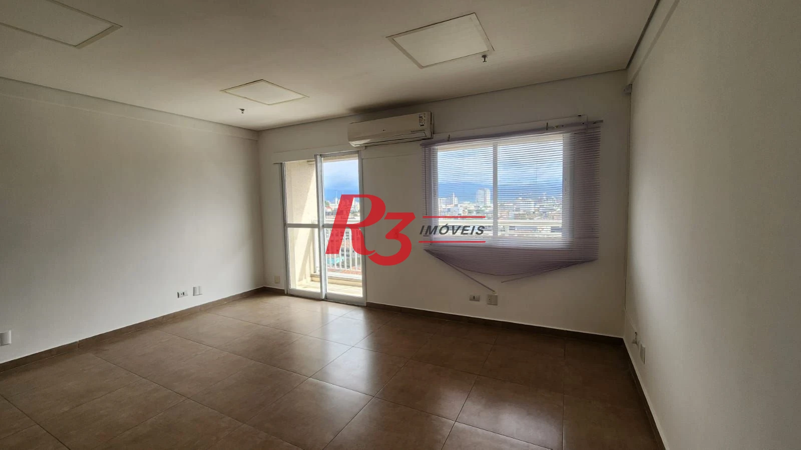 Sala para alugar, 42 m² por R$ 3.300,00/mês - Vila Matias - Santos/SP