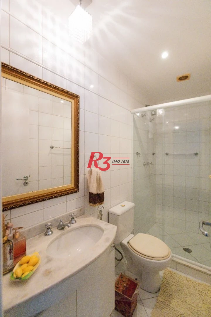 Apartamento com 3 dormitórios à venda, 116 m² por R$ 1.595.000,00 - Boqueirão - Santos/SP