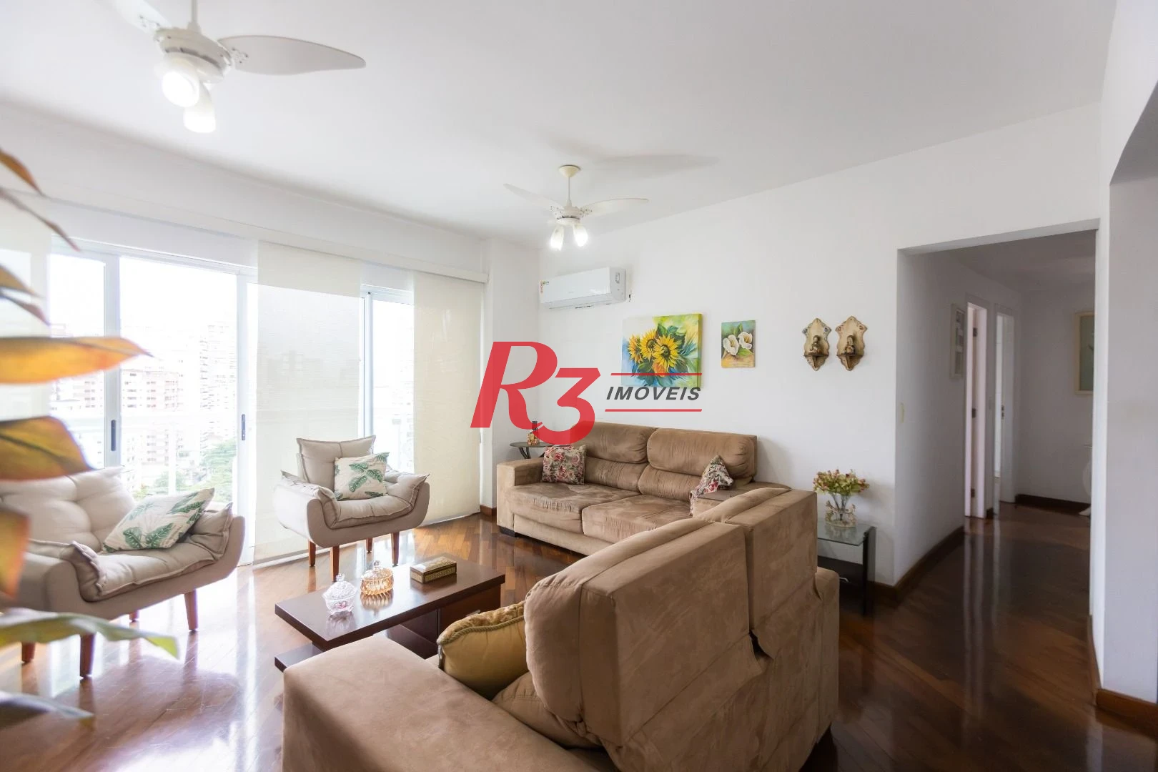Apartamento com 3 dormitórios à venda, 116 m² por R$ 1.595.000,00 - Boqueirão - Santos/SP