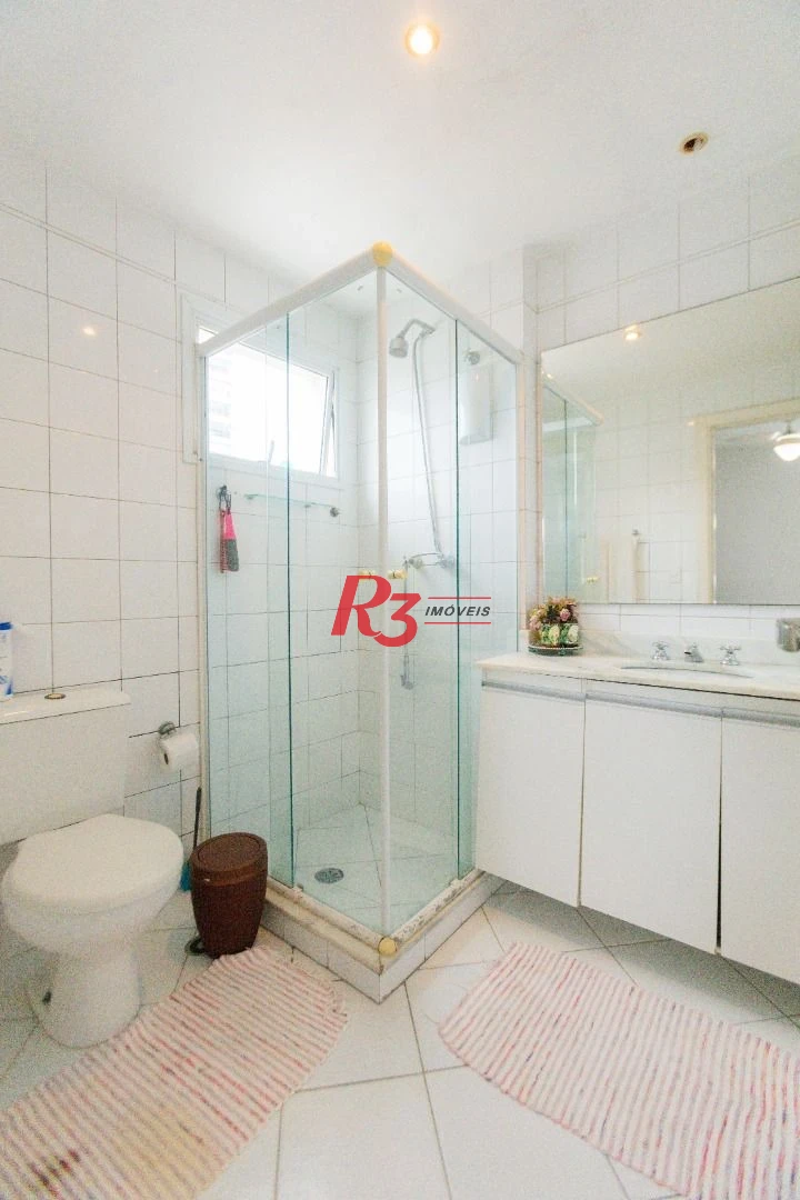 Apartamento com 3 dormitórios à venda, 116 m² por R$ 1.595.000,00 - Boqueirão - Santos/SP