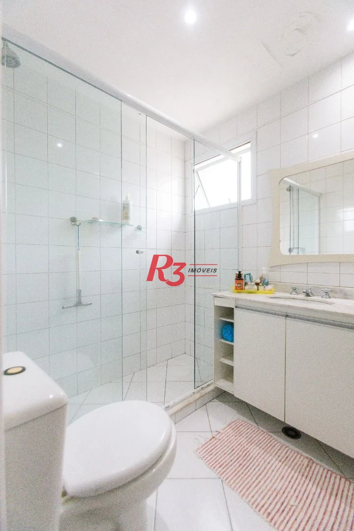 Apartamento com 3 dormitórios à venda, 116 m² por R$ 1.595.000,00 - Boqueirão - Santos/SP