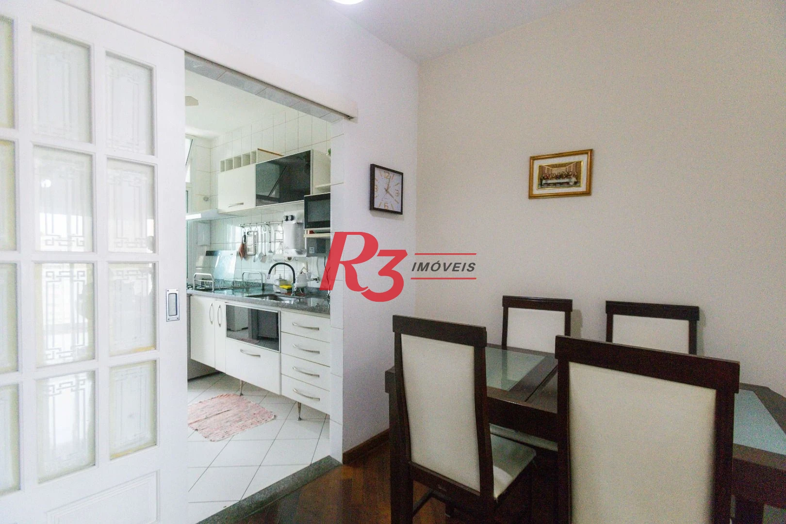 Apartamento com 3 dormitórios à venda, 116 m² por R$ 1.595.000,00 - Boqueirão - Santos/SP