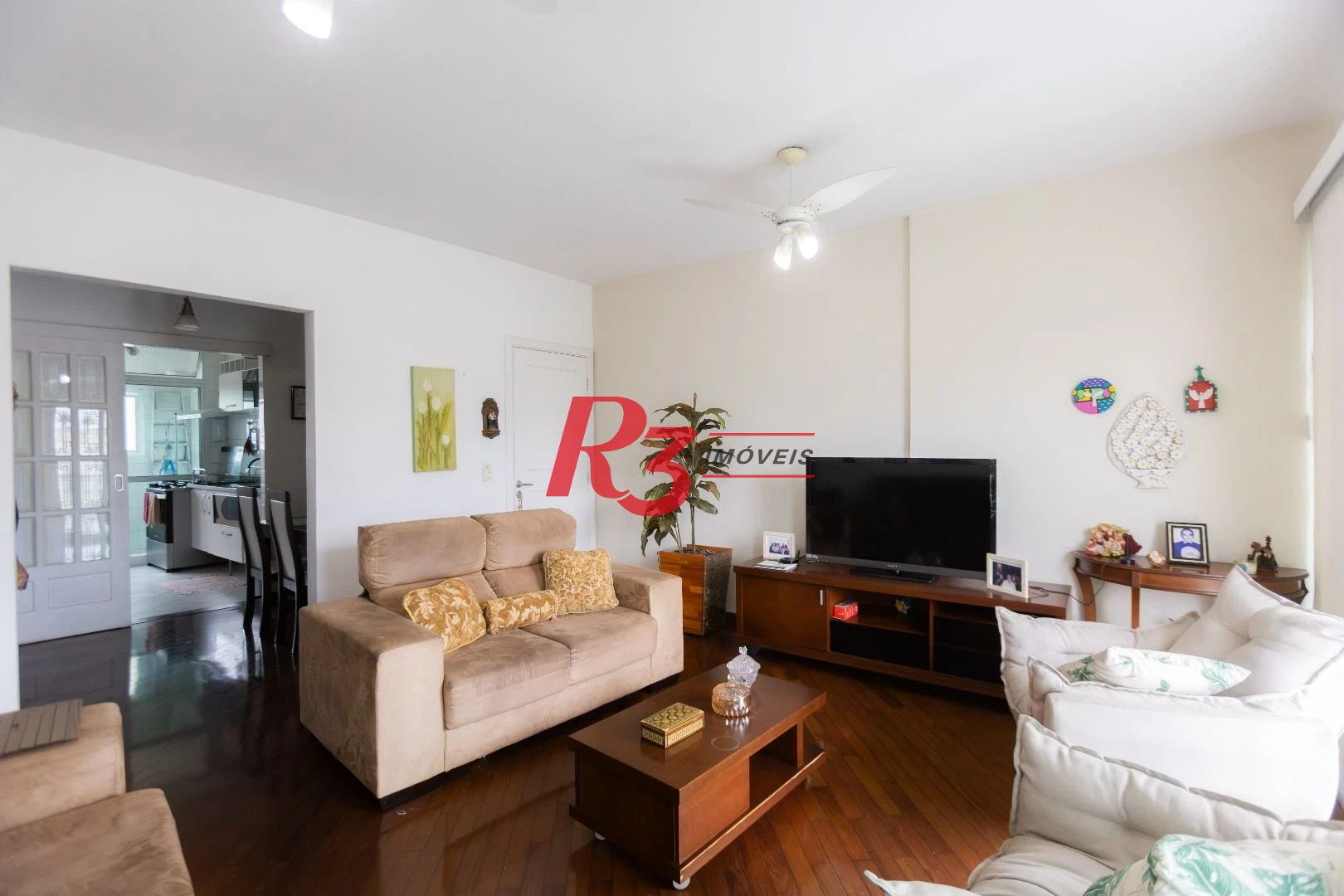Apartamento com 3 dormitórios à venda, 116 m² por R$ 1.595.000,00 - Boqueirão - Santos/SP