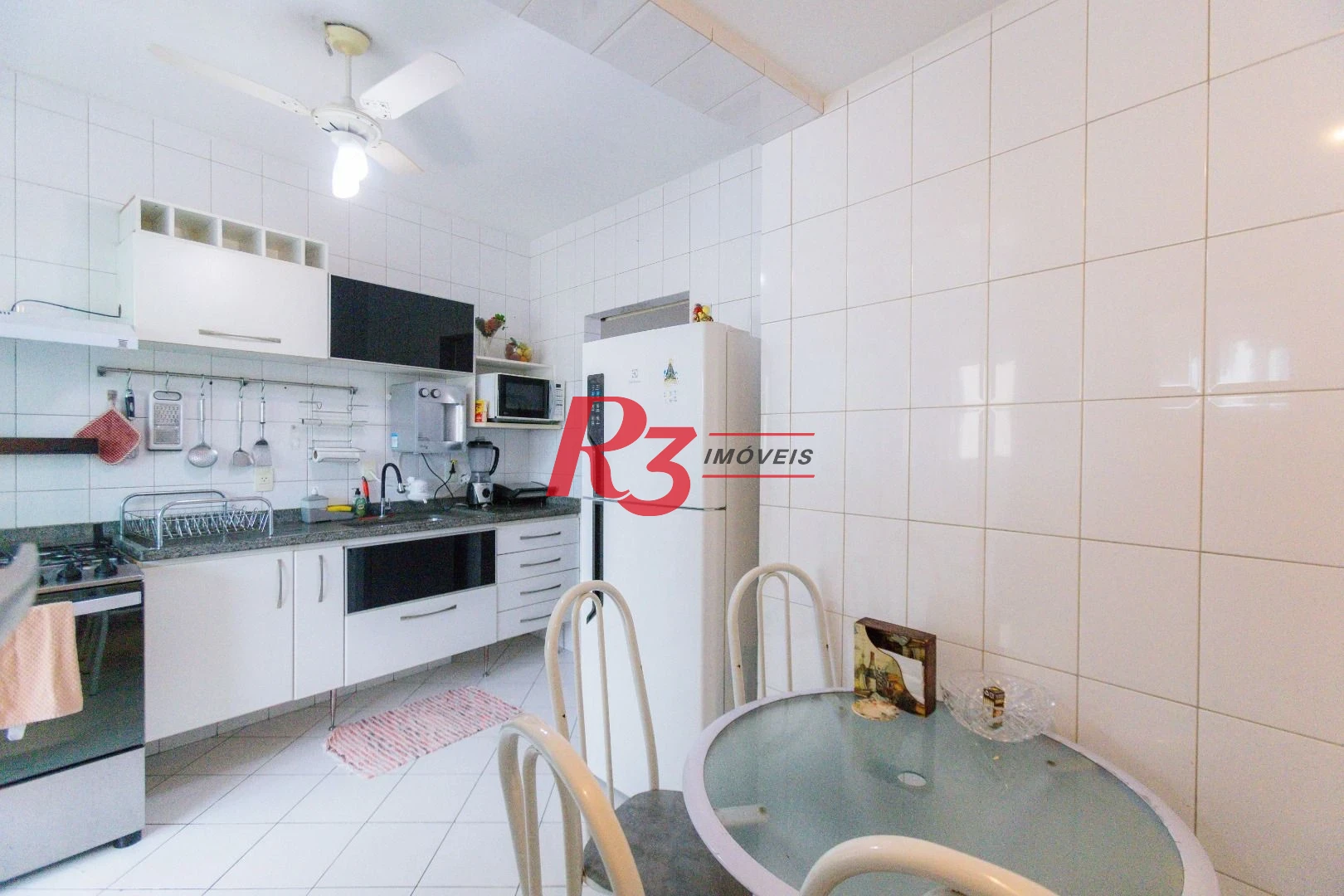 Apartamento com 3 dormitórios à venda, 116 m² por R$ 1.595.000,00 - Boqueirão - Santos/SP