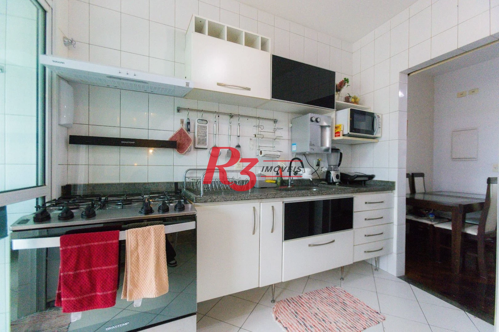 Apartamento com 3 dormitórios à venda, 116 m² por R$ 1.595.000,00 - Boqueirão - Santos/SP
