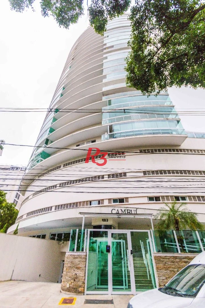 Apartamento com 3 dormitórios à venda, 116 m² por R$ 1.595.000,00 - Boqueirão - Santos/SP