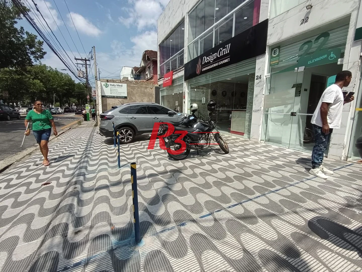 Sala para alugar, 75 m² por R$ 4.000,00/mês - Vila Belmiro - Santos/SP