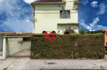 Casa com 5 dormitórios à venda, 329 m² por R$ 3.050.000 - Boqueirão - Santos/SP