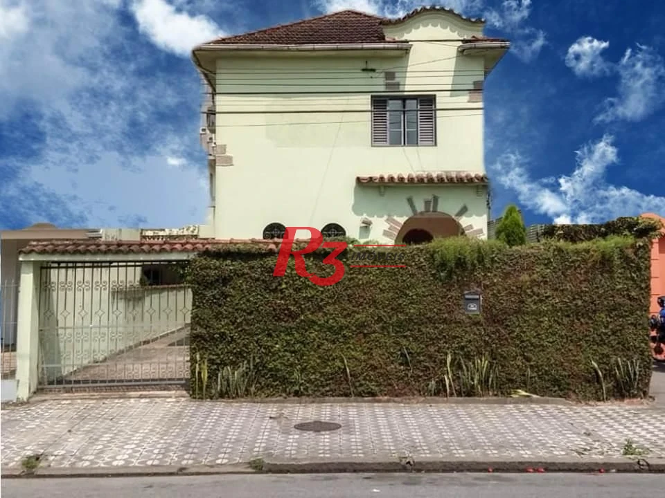 Casa com 5 dormitórios à venda, 329 m² por R$ 3.050.000 - Boqueirão - Santos/SP