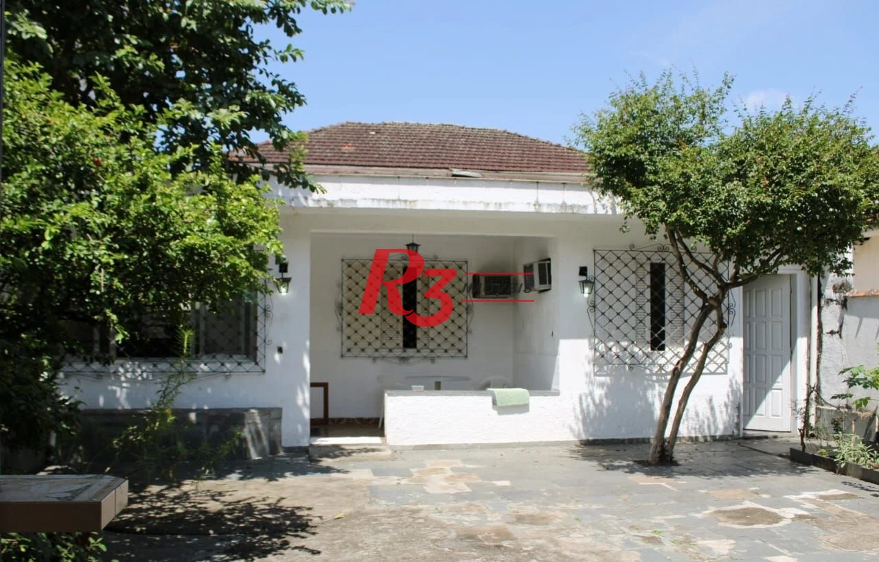 Casa com 5 dormitórios à venda, 329 m² por R$ 3.050.000 - Boqueirão - Santos/SP