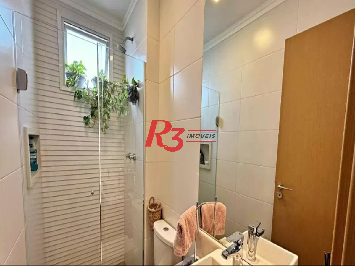 Apartamento com 3 dormitórios à venda, 134 m² por R$ 2.290.000,00 - Gonzaga - Santos/SP