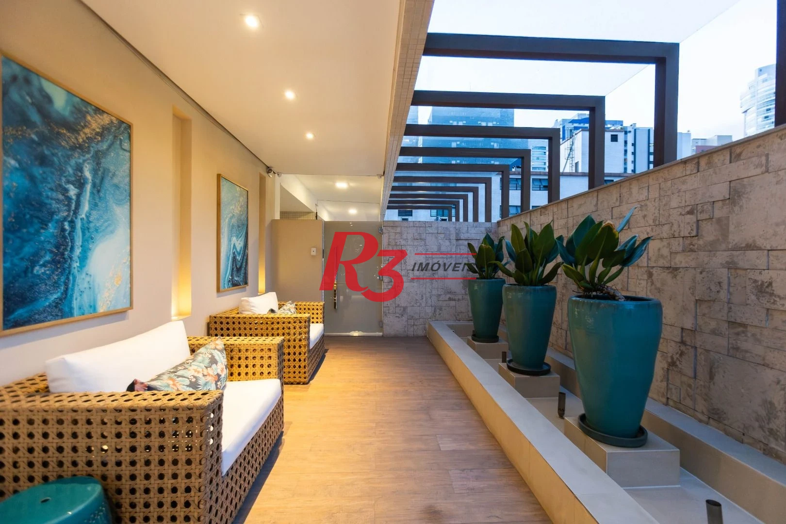 Apartamento com 3 dormitórios à venda, 283 m² por R$ 2.990.000,00 - Boqueirão - Santos/SP