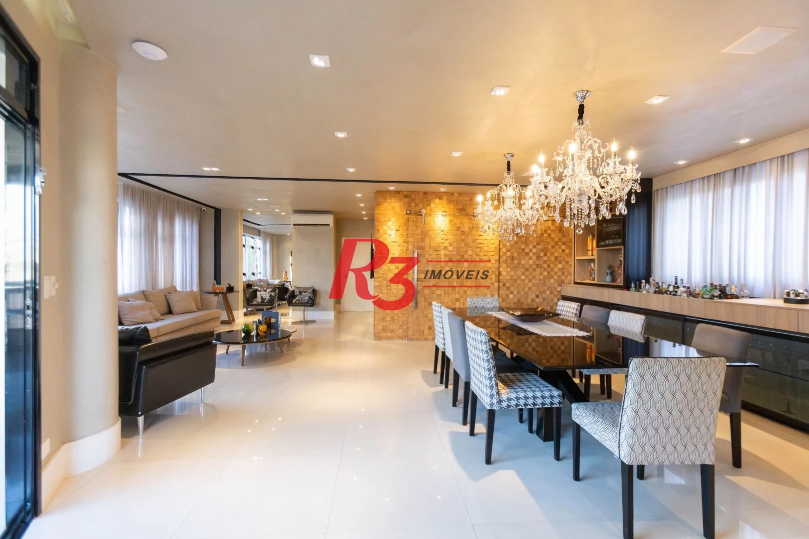 Apartamento com 3 dormitórios à venda, 283 m² por R$ 2.990.000,00 - Boqueirão - Santos/SP