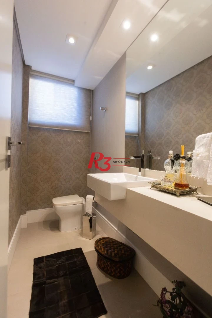 Apartamento com 3 dormitórios à venda, 283 m² por R$ 2.990.000,00 - Boqueirão - Santos/SP