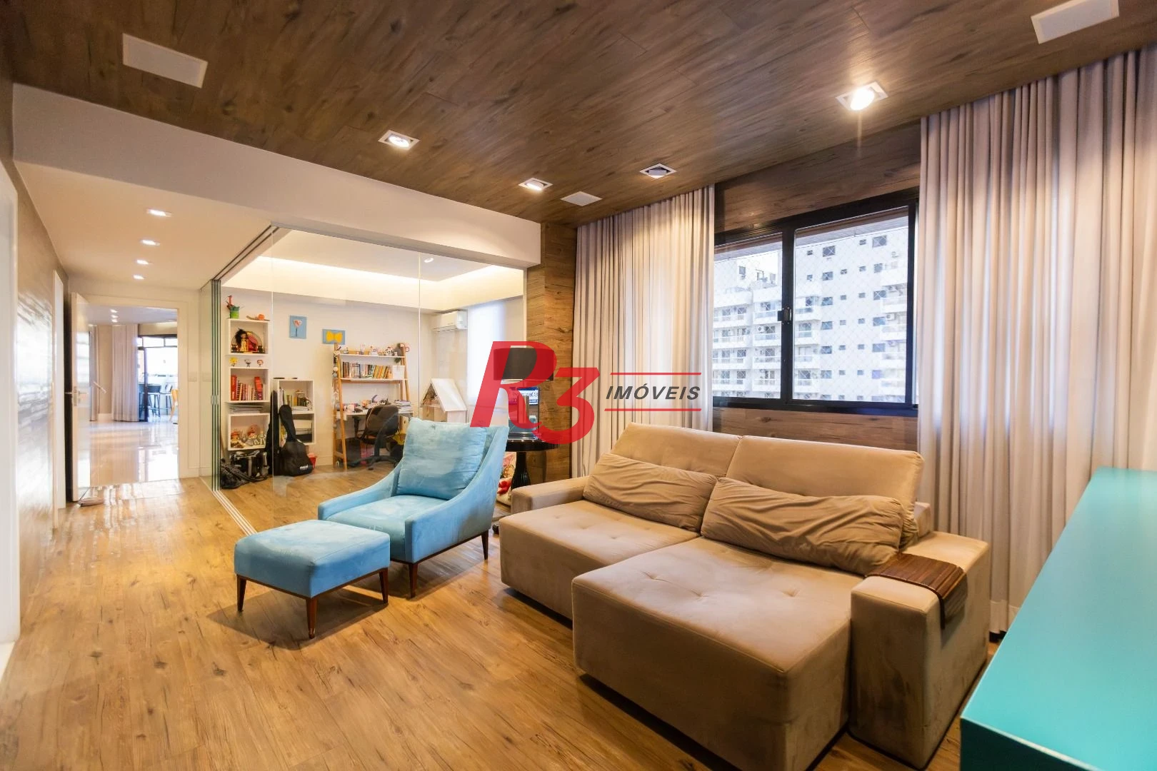 Apartamento com 3 dormitórios à venda, 283 m² por R$ 2.990.000,00 - Boqueirão - Santos/SP