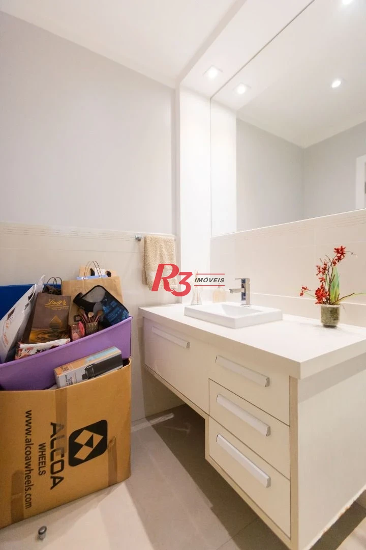 Apartamento com 3 dormitórios à venda, 283 m² por R$ 2.990.000,00 - Boqueirão - Santos/SP