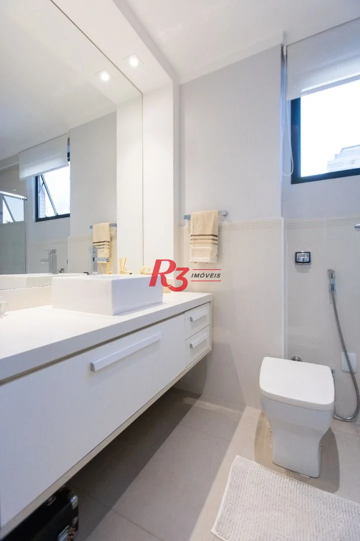 Apartamento com 3 dormitórios à venda, 283 m² por R$ 2.990.000,00 - Boqueirão - Santos/SP