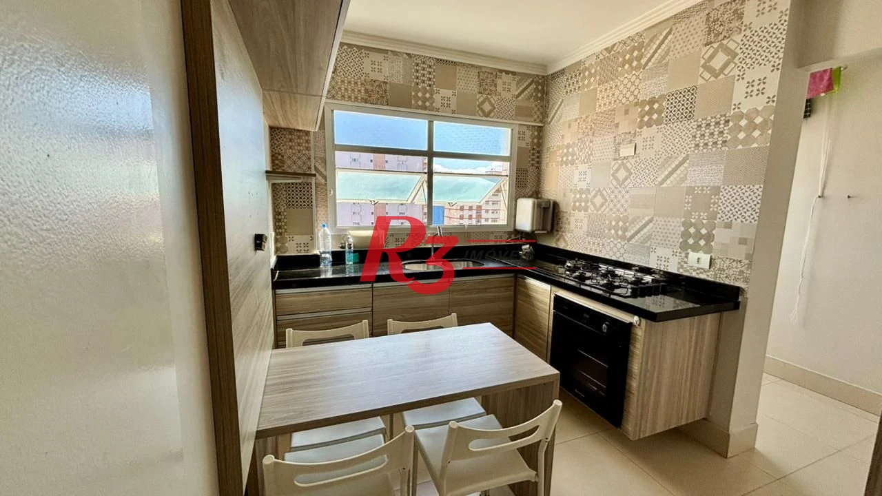 Apartamento com 3 dormitórios à venda, 105 m² por R$ 999.900,00 - Gonzaga - Santos/SP
