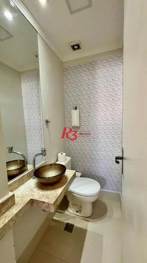 Apartamento com 3 dormitórios à venda, 105 m² por R$ 999.900,00 - Gonzaga - Santos/SP