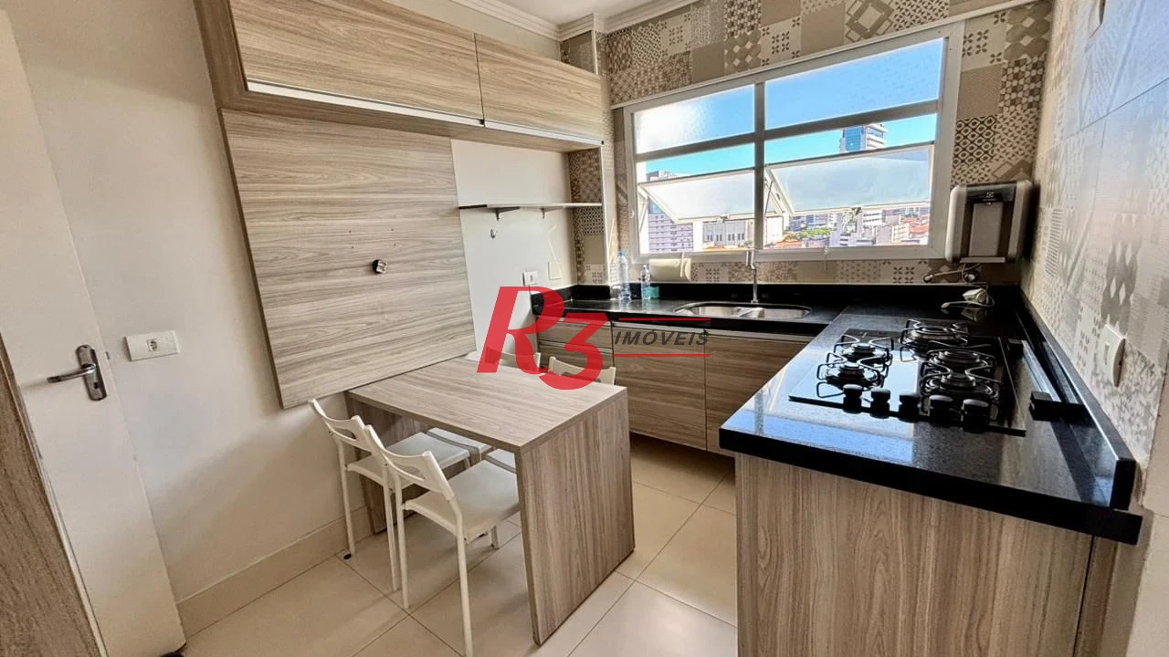 Apartamento com 3 dormitórios à venda, 105 m² por R$ 999.900,00 - Gonzaga - Santos/SP