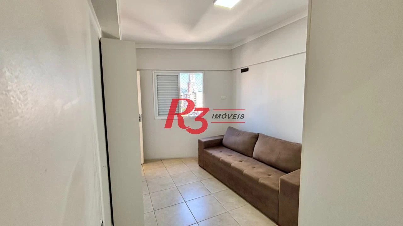 Apartamento com 3 dormitórios à venda, 105 m² por R$ 999.900,00 - Gonzaga - Santos/SP