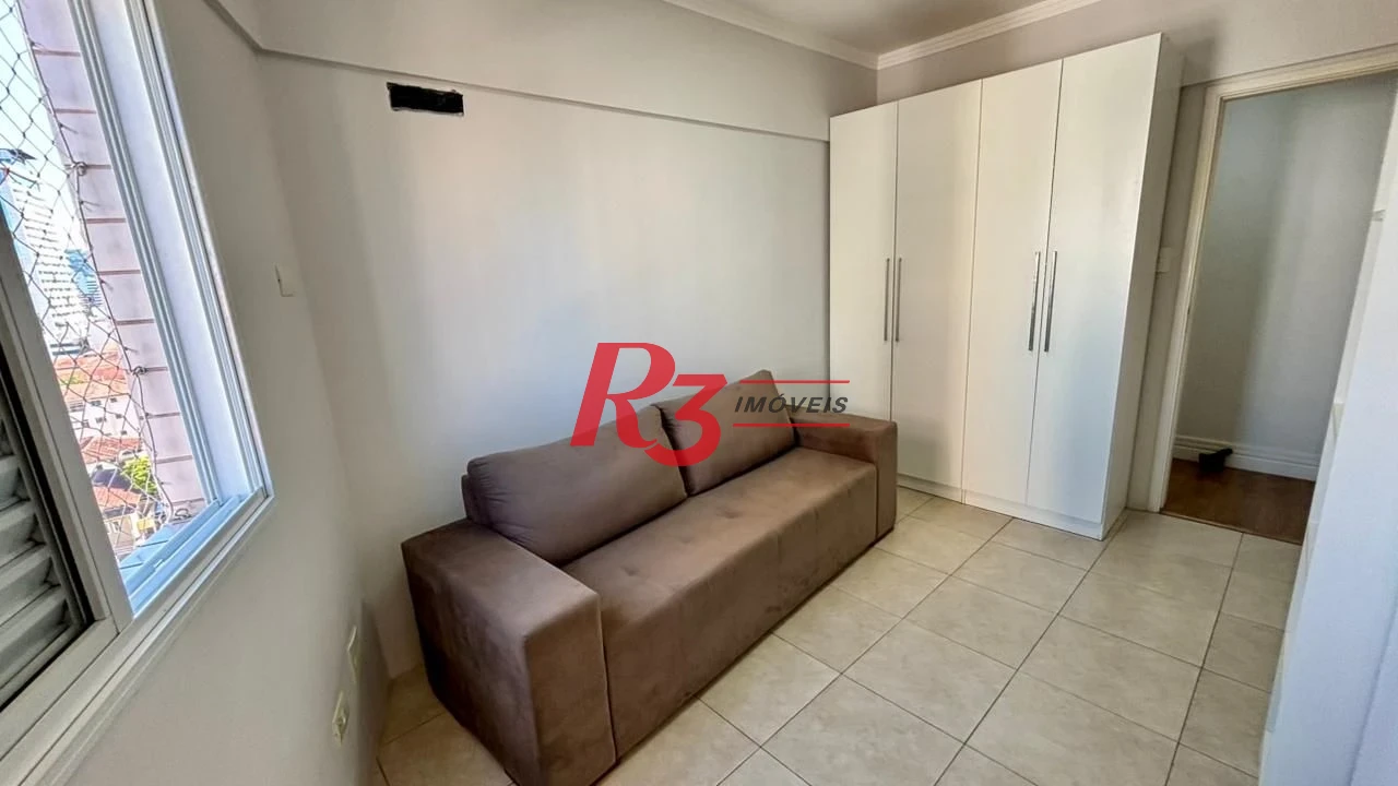 Apartamento com 3 dormitórios à venda, 105 m² por R$ 999.900,00 - Gonzaga - Santos/SP