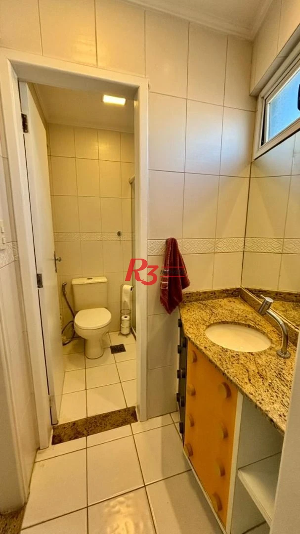 Apartamento com 3 dormitórios à venda, 105 m² por R$ 999.900,00 - Gonzaga - Santos/SP